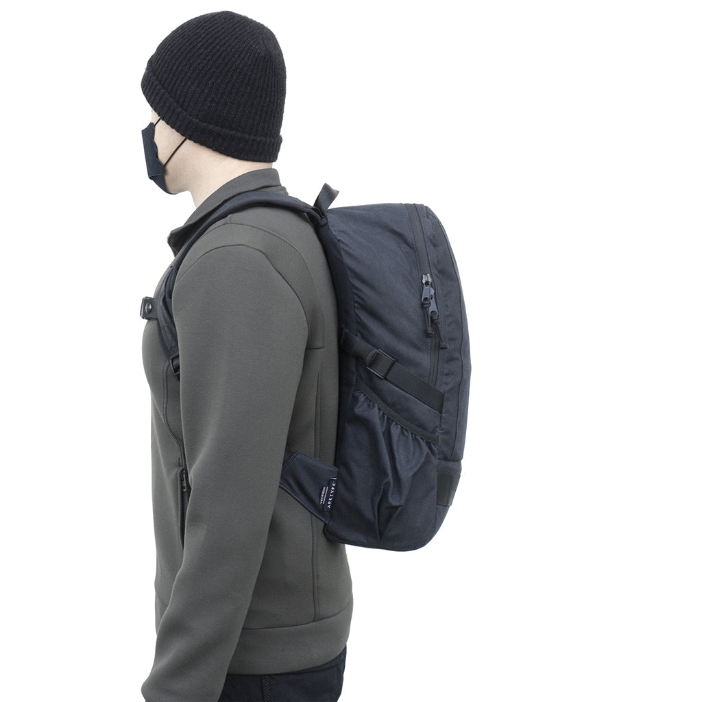 Jetpack - 22L - Waxed Canvas - Black