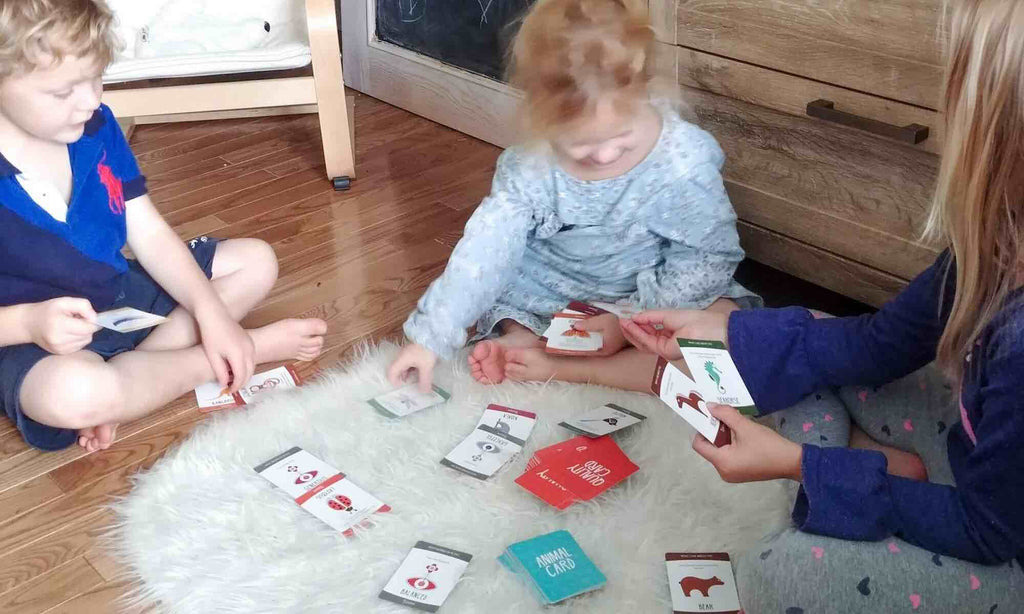 Kids Playing Totem