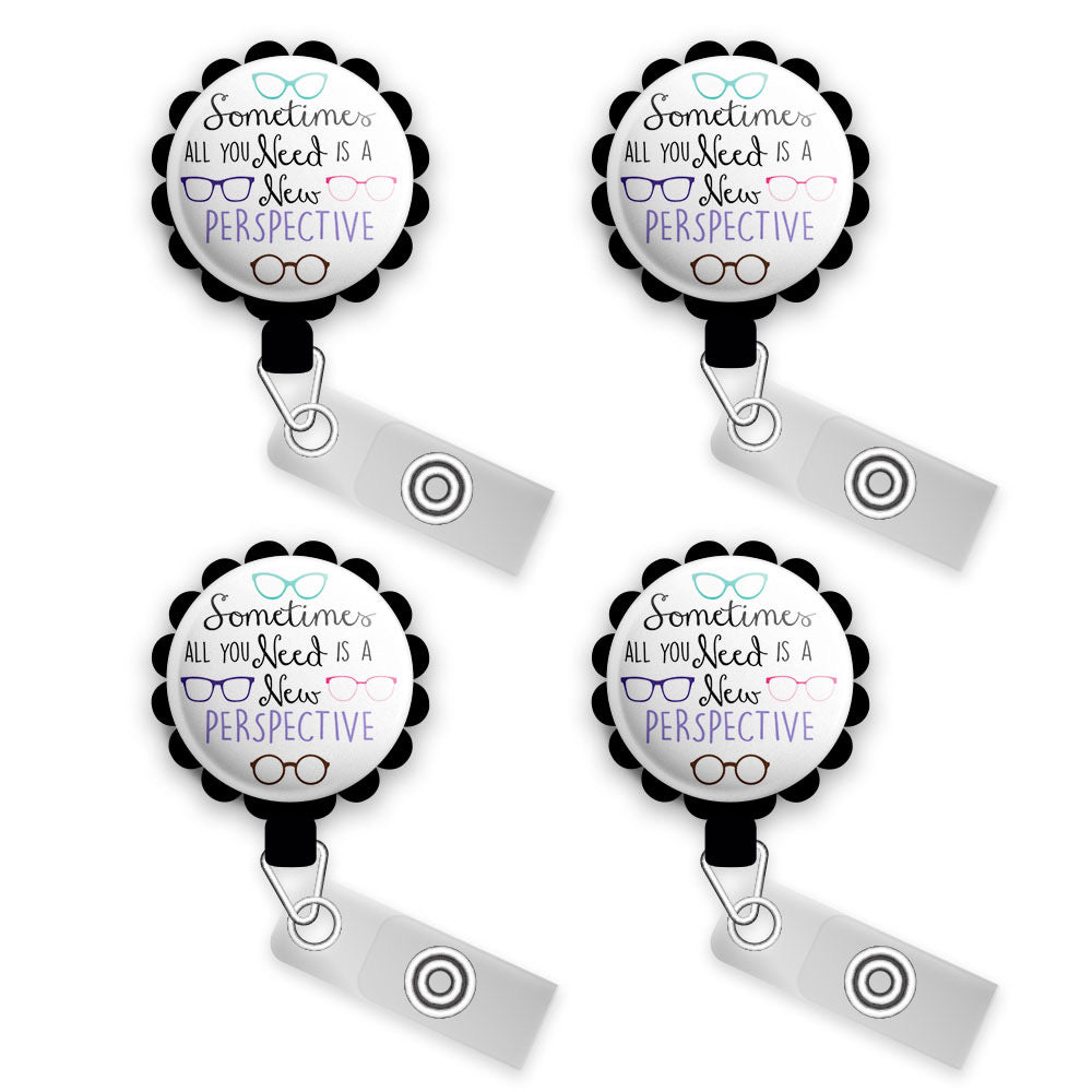 Optician Badge Reel, Eye Doctor Badge Reel, Ophthalmology