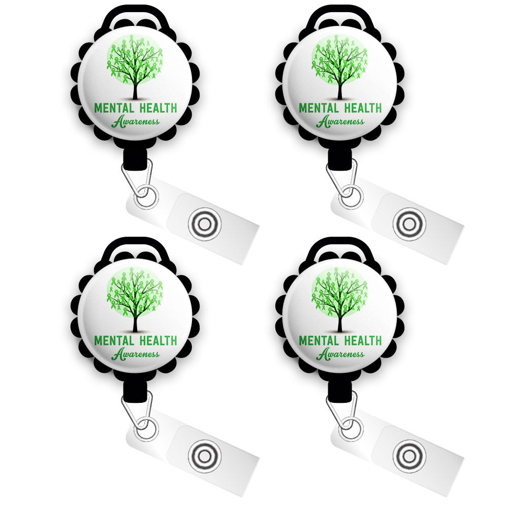 Stay Strong Retractable ID Badge Reel - Topperswap