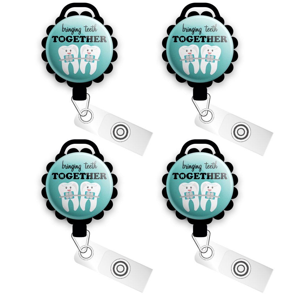 Forbidden Love Retractable ID Badge Reel • Dentist Gift, Dental Assist -  Topperswap