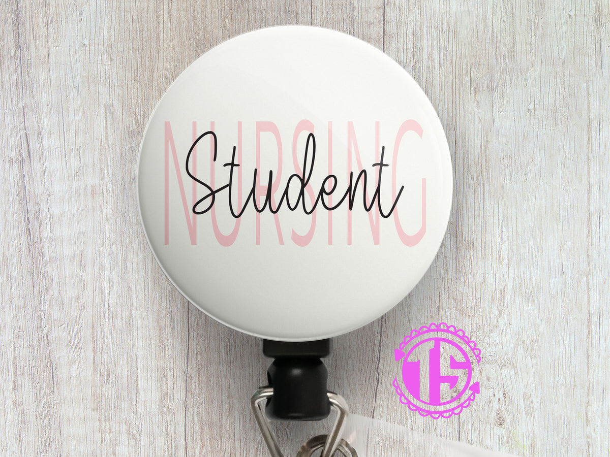 Social Worker Reflection Retractable ID Badge Reel • Social Worker