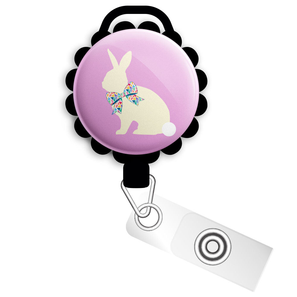 Easterfetti Retractable ID Badge Reel • Easter Pun Holiday Swappable Retractable ID Badge Reel • Custom Badge Holder • Swapfinity