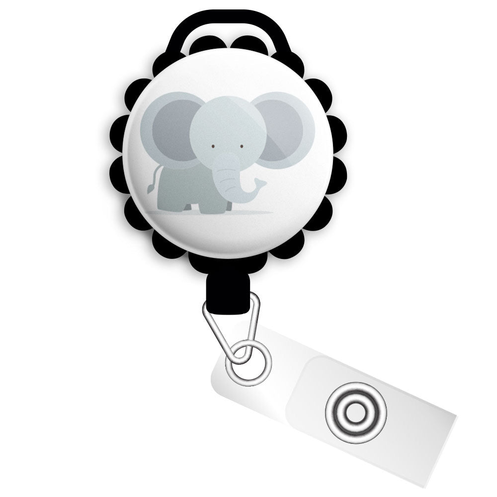 Cute Unicorn Retractable ID Badge Reel • Personalized ID Badge Holder • Swapfinity