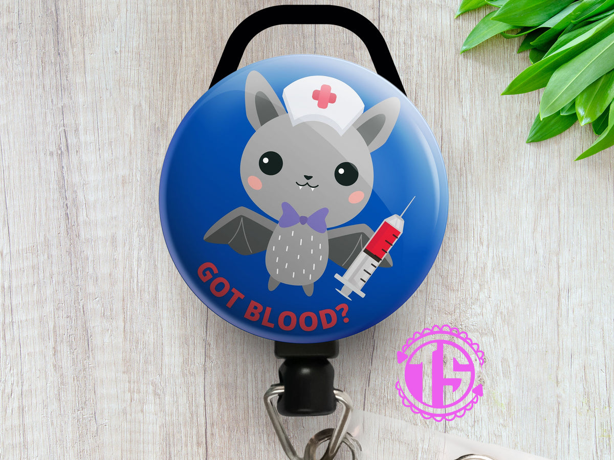 Phlebotomist Humor Retractable ID Badge Reel • Phlebotomy Tech Gift • -  Topperswap