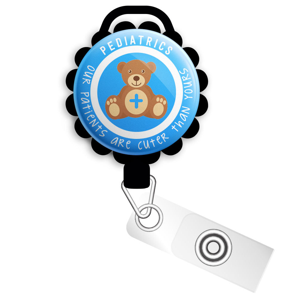 Cute Elephant Retractable ID Badge Reel • Pediatric Nurse Gift