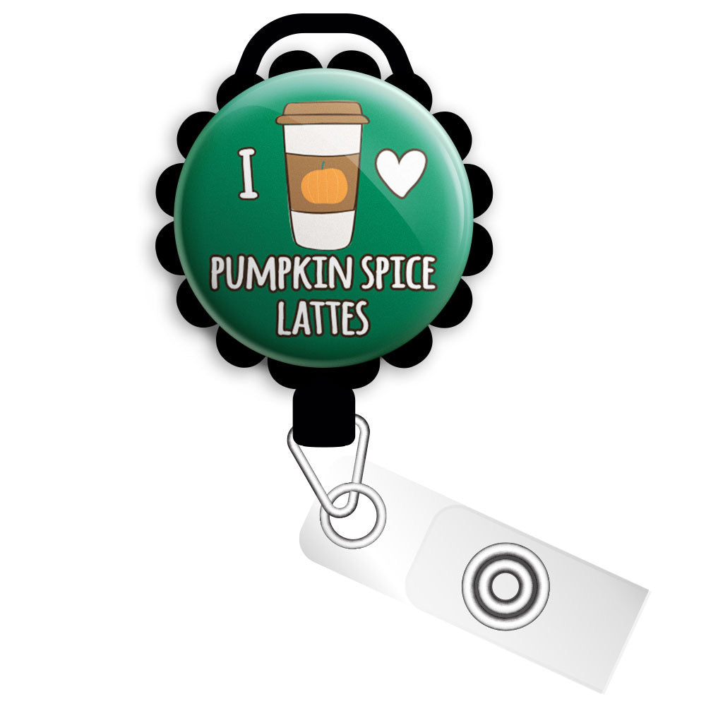 Whatever Spices Your Pumpkin Halloween Badge Reel – Coffee And