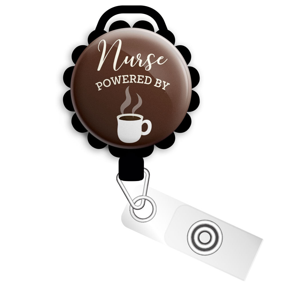 Coffee, Scrubs, and Rubber Gloves Retractable ID Badge Reel • Funny Gi -  Topperswap
