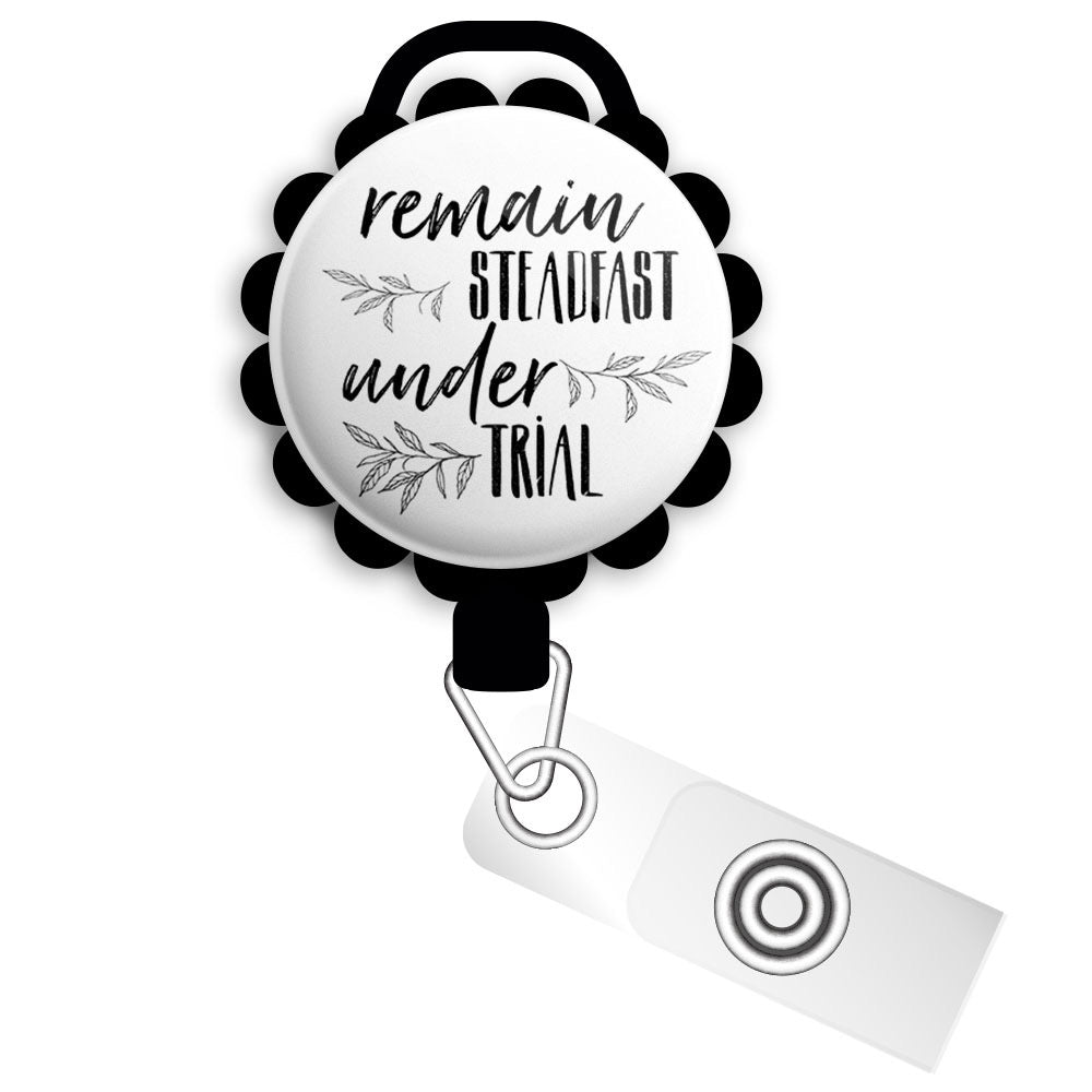 Don't Worry Retractable ID Badge Reel • Nursing Student