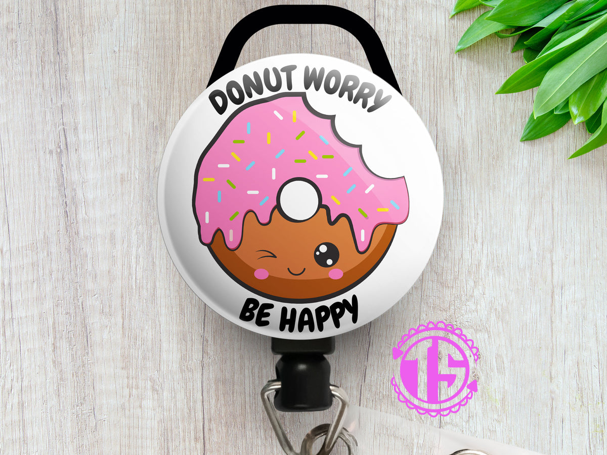 Donut Fear The Speech-Language Pathologist Is Here! Retractable ID Bad -  Topperswap