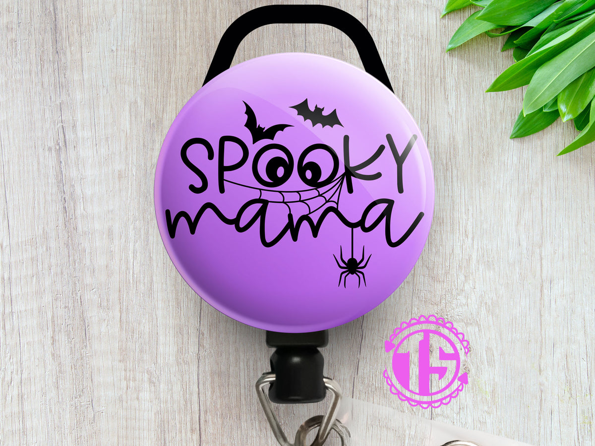 Spooky Season Badge Reel, Spooky Badge Reel, Halloween Badge Reel