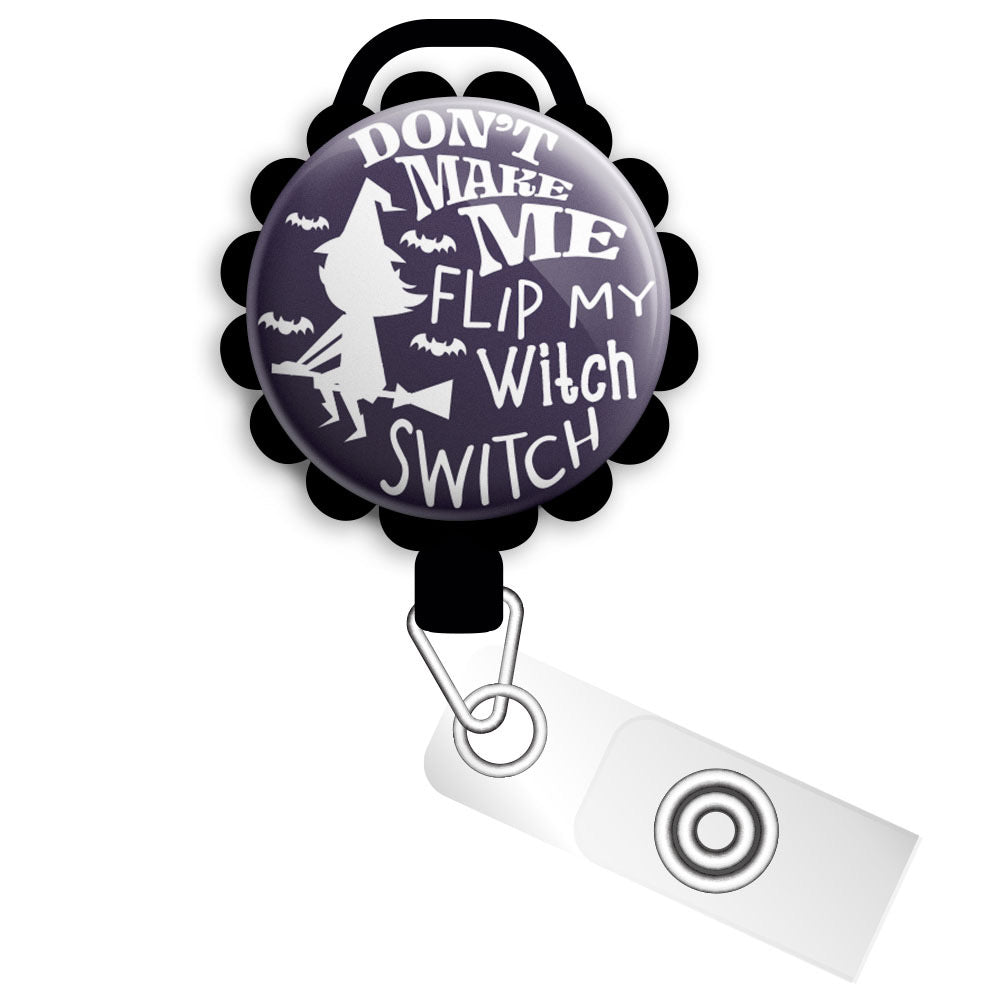 Happy Halloween • Funny Pun Fall Swappable Retractable ID Badge Reel • -  Topperswap
