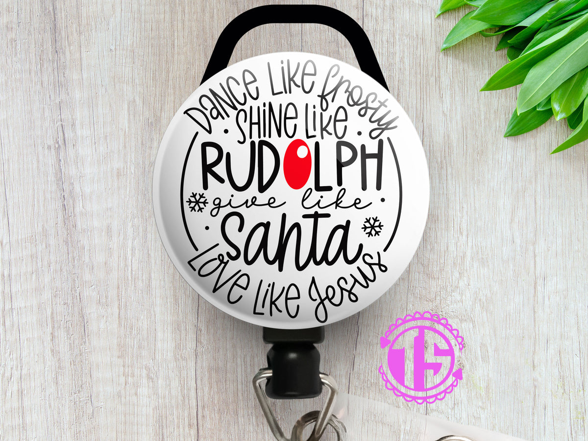 Nativity Badge Reel, Holiday Badge Reel, Cute Christmas Badge