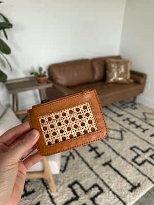 Rattan Coin Purse - HG's Closet