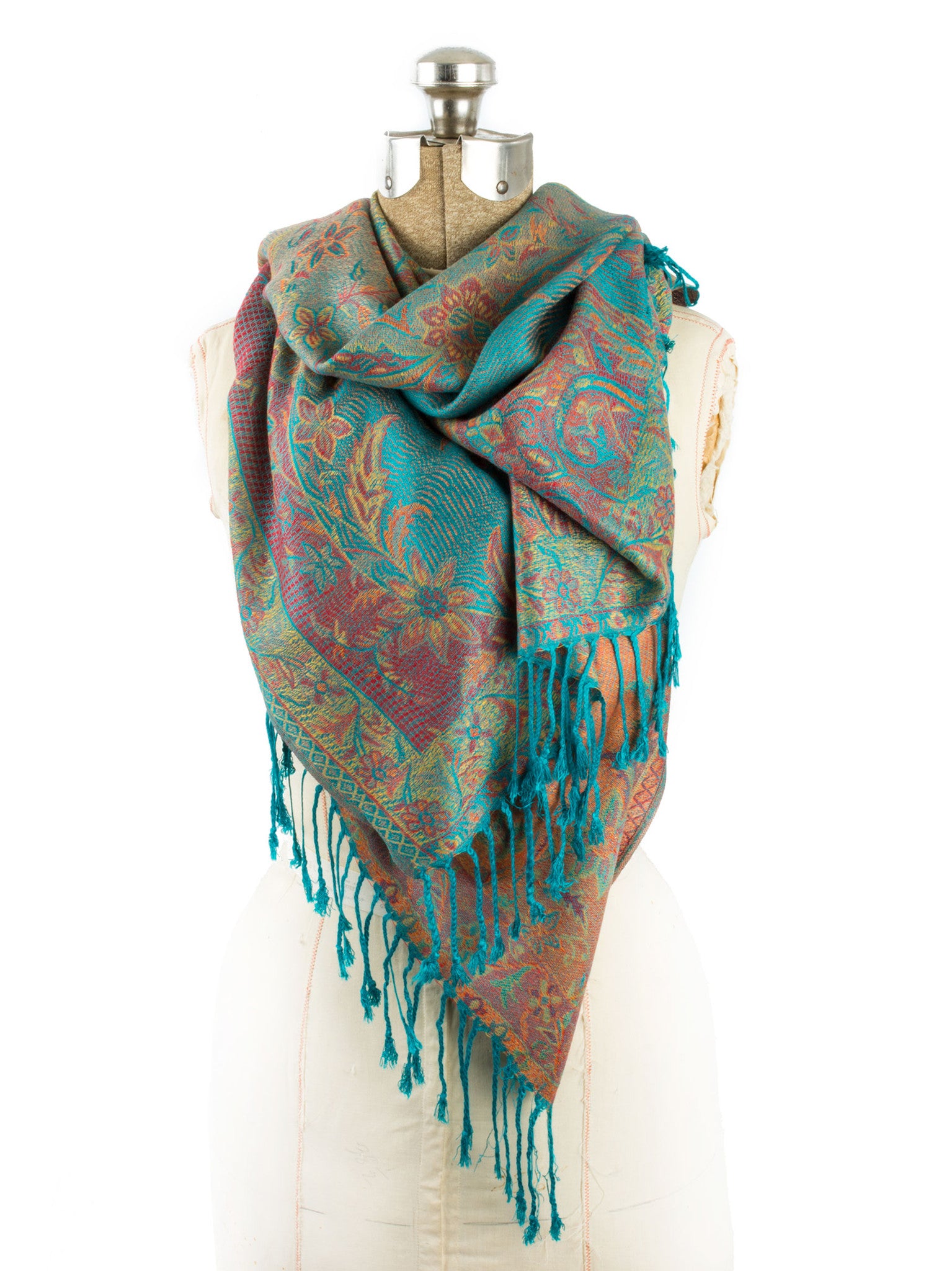 Amrita Scarf, Pashmina Indian Paisley 