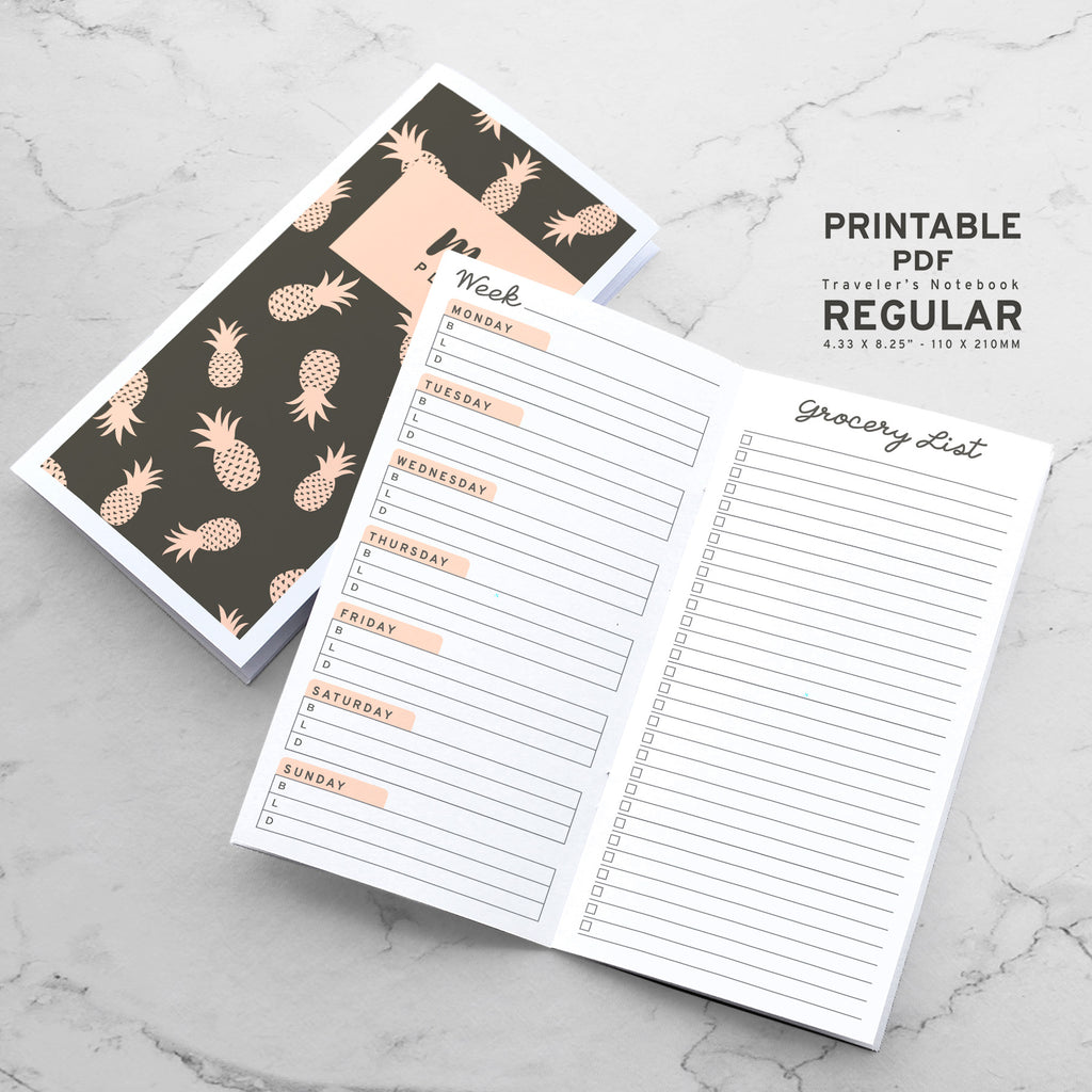meal planner notebook