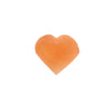 Peach Selenite Mini Heart