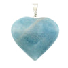 Angel Blue Quartz Heart Pendant