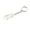 Clear Quartz Crystal Keychain Point