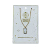 EE Necklace – White Shell Rectangle