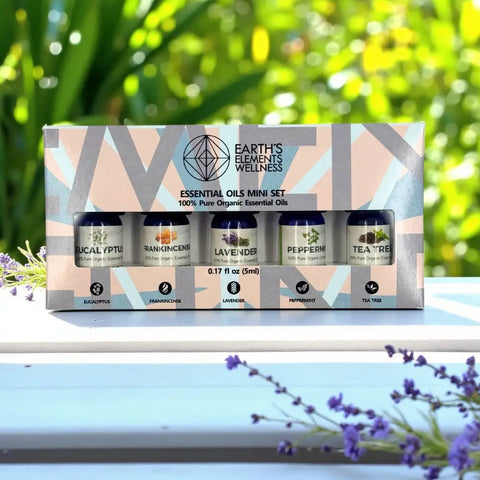 Organic Essential Oils Mini Set