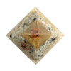 Moonstone Orgonite Pyramid