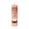 Serenity Candle with Rhodonite Crystal Point Pendant