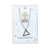 EE Necklace – Hollow Triangle