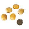 Honey calcite Tumbled