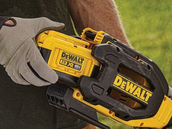 DeWalt Battery being inserted into a DeWalt tool