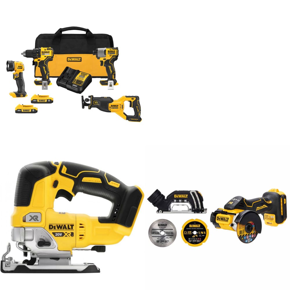 Buy DeWalt 20V MAX XR Lithium-Ion Cordless Jig Saw Kit