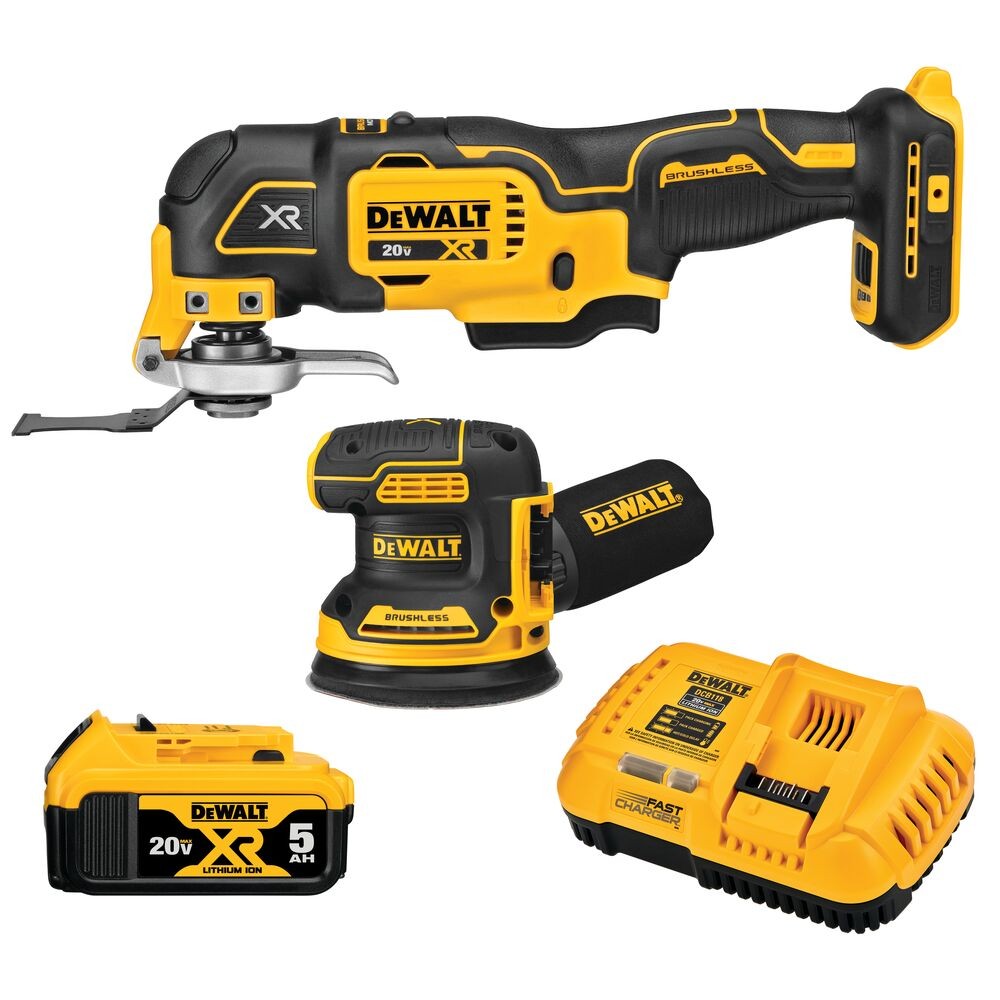 DeWalt DCK300P1 20V Max XR 3-Tool Woodworking Brushless Kit