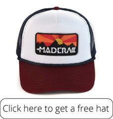 Get a free hat & Stickers