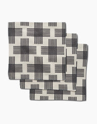 Geometry Dishcloth Set Cross Hatch
