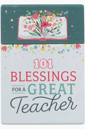 101 Blessings for a Great Teacher Box of Blessings - The Bugs Ear
