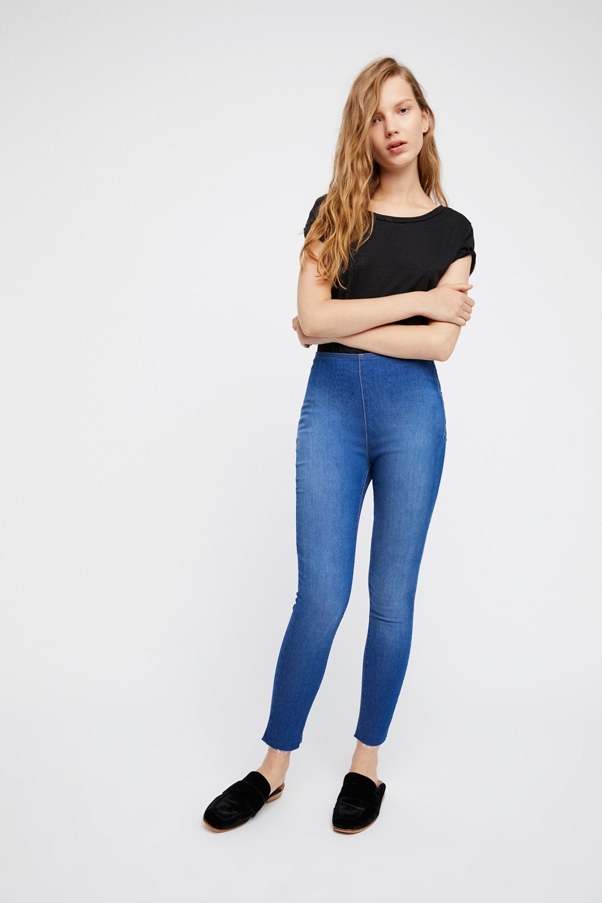 easy goes it denim legging