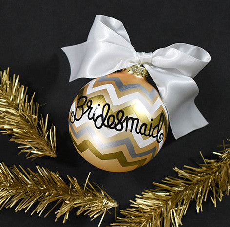 bridesmaid ornament