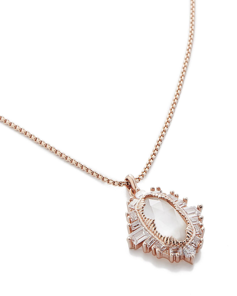 Kendra Scott Kay Necklace in Rose Gold – The Bugs Ear