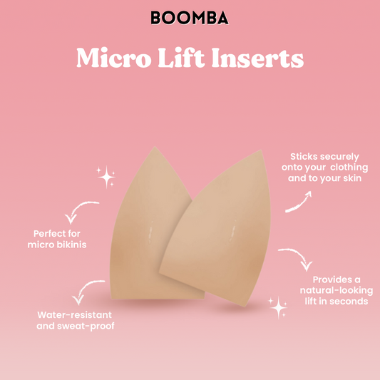 Women's Instant Boob Lifters - Beige Double Sided Adhesive Inserts