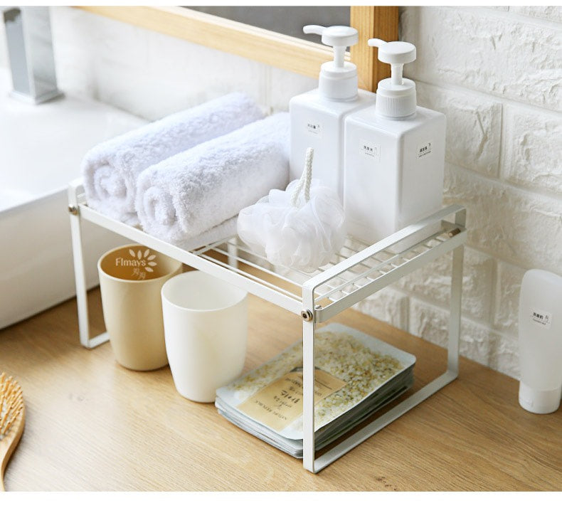 Kệ để đồ chia ngăn lưu trữ chén dĩa đồ gia đình - DG299