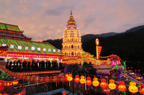 Tòa tháp 7 tầng tại chùa Kek Lok Si
