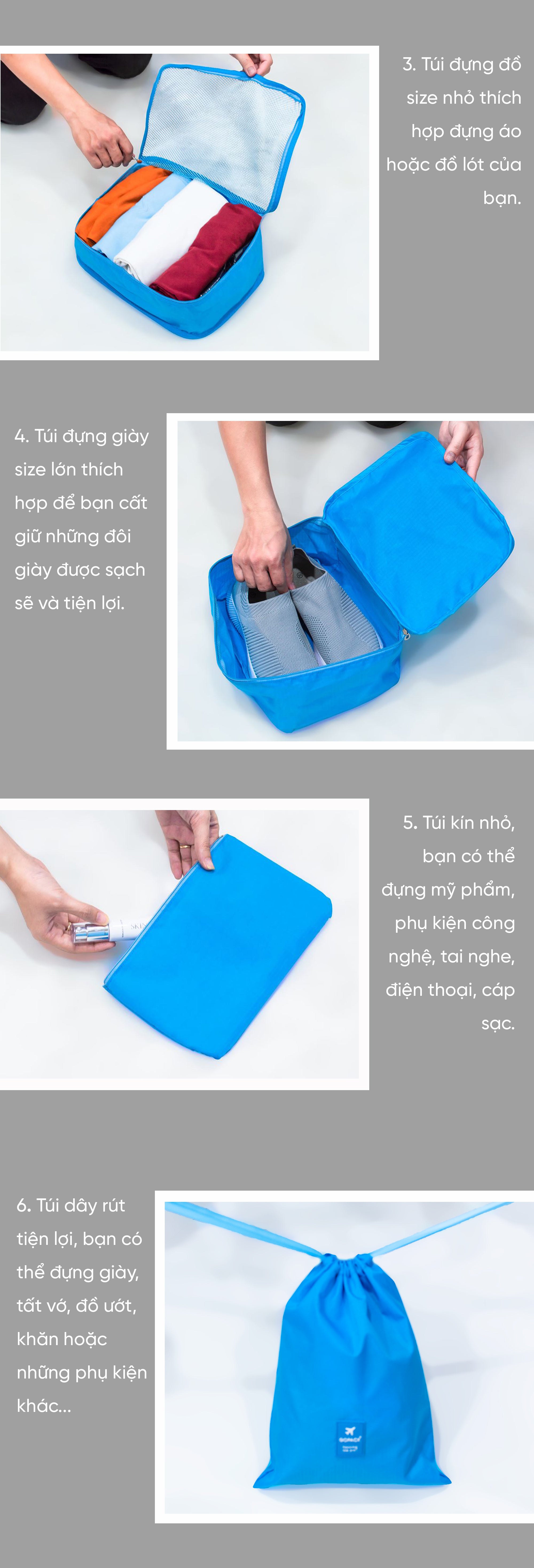 bo 6 tui du lich da nang tien loi cao cap gopack