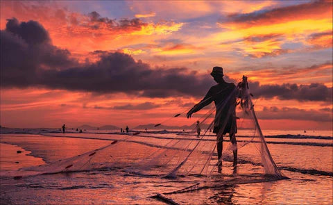 Ngắm hoàng hôn và Bình Minh tại Làng Chài Mũi Né