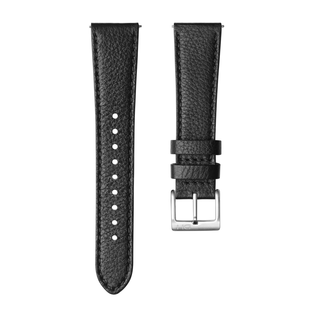 <h3>Leather Strap</h3>1939 top grain leather strap black <br>with <span>Easy Release Strap</span>