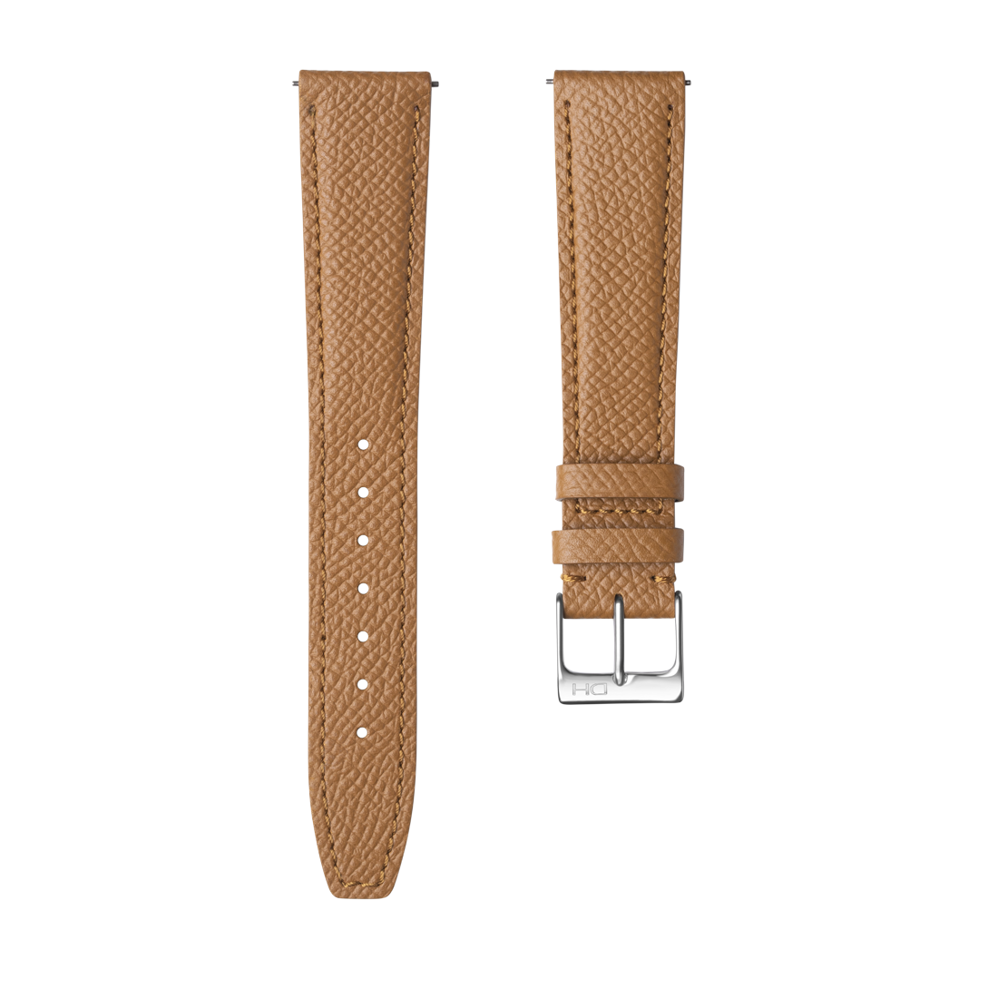 <h3>Leather Strap</h3> 1964 caramel top grain leather strap <br><span>Easy Release Strap</span>