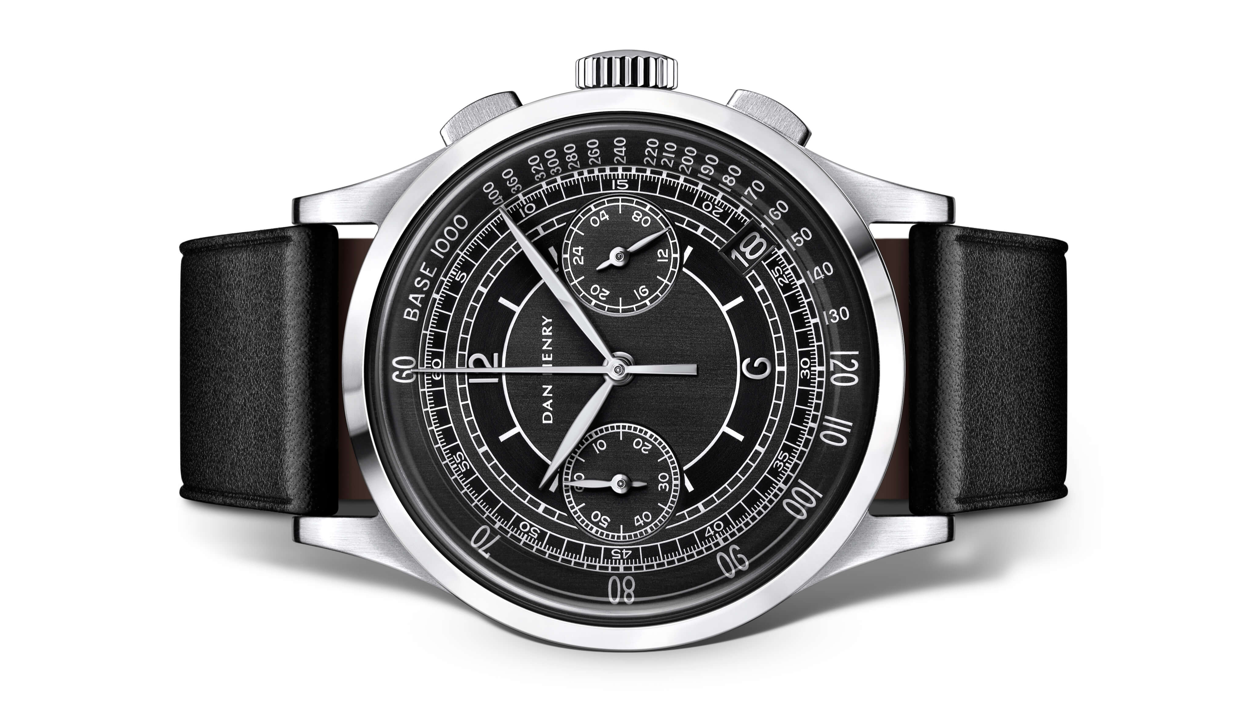 38mmDan Henry　腕時計 クロノグラフ　0497-1937　30m防水　限定版