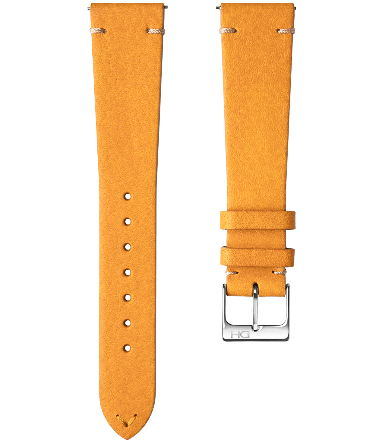 <h3>Leather Strap</h3>1963 top grain leather strap mustard <br>with <span>Easy Release Strap</span>