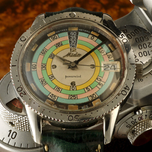 Mido Powerwind Rainbow Diver