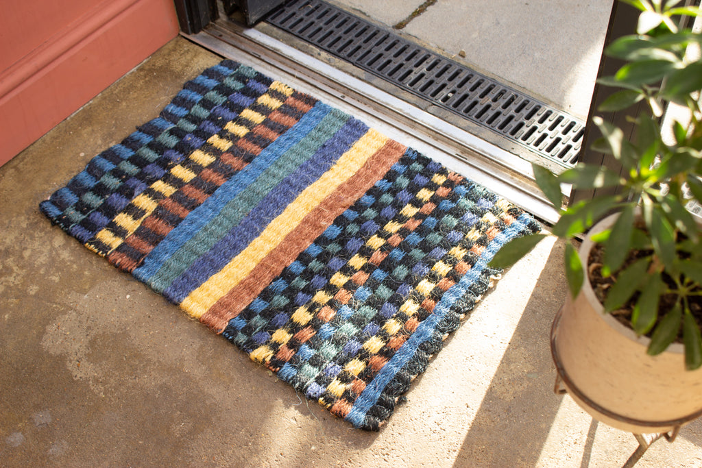 AARVEN hand loomed doormat