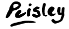 tracey peisley signature